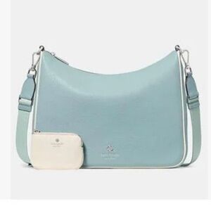 Kate Spade Emma Colorblock Large Crossbody Bag in Aventurine Multi NWT